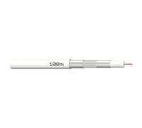 MegaSat 100189 Cavo coassiale Diam. est.: 7.0 mm Bianco 100 m