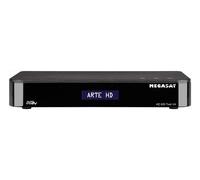 Megasat HD 935 Twin V4 - Ricevitore satellitare Twin (2 sintonizzatori, client & server SAT>IP, PVR, Bluetooth 5.1 per la trasmissione audio a cuffie/altoparlanti) - Nero