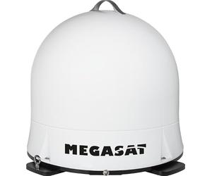 Megasat Campingman Portable ECO 2 - Antenna satellitare automatica, 45 x 45 x 43 cm, alloggiamento in plastica, Astra 1