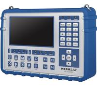 Megasat HD 5 Combo - Misuratore (per DVB-S, DVB-S2, DVB-T, DVB-T2, DVB-C, visualizzazione TV in diretta, Unicable, display a colori da 5″, batteria, lampada)