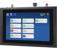 Megasat HD 7 Combo V2 - Strumento di misura (per DVB-S, DVB-S2, DVB-T, DVB-T2, DVB-C, DAB+, immagine TV in diretta, Unicable, display a colori da 8,9″, touchscreen, batteria, torcia) - Nero