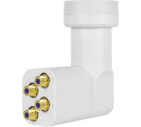 MegaSat HD-Profi LNB Quattro Diametro: 40 mm connettore placcato oro,