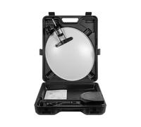 Megasat KIT Valigia Parabola Acciaio 40 cm con Staffe di Montaggio