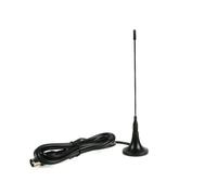 Megasat M90 - Antenna DVB-T2 (antenna passiva, base magnetica, lunghezza cavo 1,50 m) - Nero
