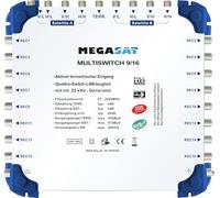 Megasat Multiswitch 9/16 - Multiswitch (Ricezione di 2 satelliti, fino a 16 utenti)