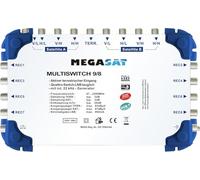 Megasat Multiswitch 9/8 - Multiswitch (Ricezione di 2 satelliti, fino a 8 utenti)