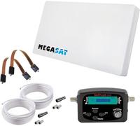 Megasat Set Antenne Piatta D2 Profi-Line - Antenna satellitare, 2 utenti
