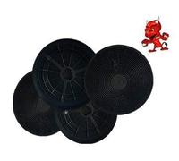 4 Filtri Attivi In Carbonio Filtri Grassi KF 561 Per Cappe Aspiranti Bomann