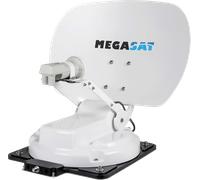 Megaset caravanman kompakt 4 antenna piatta con gps bianco