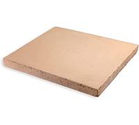 Megashopitalia Biscotto di Casapulla Pietra Refrattaria per Pizza Forno Fornace Saputo Made in Italy (L33xP35xH2cm)