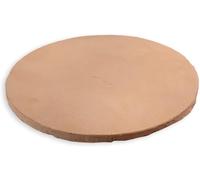 Megashopitalia Biscotto di Casapulla Pietra Refrattaria per Pizza Forno Fornace Saputo Made in Italy (Tonda Ø33/33xH1,8cm)