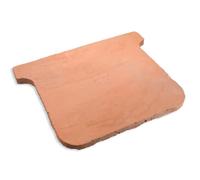 Megashopitalia Biscotto di Casapulla Pietra Refrattaria per Pizza Forno Fornace Saputo Made in Italy (P52xL42xH2,3cm ONK16)