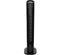 Megashopitalia Ventilatore a Torre 50Watt con Pannello Touch 3 Modalità 3 Velocità Telecomando (Nero)