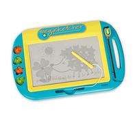 Megasketcher- Tomy, Lavagna Magnetica da Disegno, Gomma motorizzata Magica, Giochi di Viaggio per Bambini dai 3 Anni in su, 45 x 30 cm, E73164