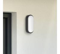 MEGATRON applique da esterni LED Zella Neo XL Sensore nero IP54 Megatron