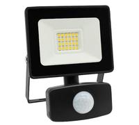 Megatron ISPOT S PIR MT68030 - Faretto LED da esterno con sensore di movimento A - G) 9 W, bianco neutro