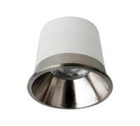 MEGATRON Modulo LED GU10 4,9W, anello superiore in titanio MT76768TI