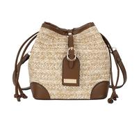 MEGAUK Mini borsa a tracolla in paglia da donna, stile vacanza, in tessuto, estiva, spiaggia, borsa a tracolla fatta a mano per le signore, 08220 Cachi, Taglia unica