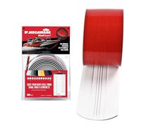 MEGAWARE KEELGUARD Prodotto negli Stati Uniti, originale fai da te, largo 12,7 cm, misure 1,2-3,7 m, 11 colori, kit di installazione completo con primer, protezione dello scafo, per fibra di vetro e