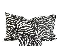 megawebstore Copripiumino in 100% Cotone per Letto Matrimoniale 2 Piazze Zebra ZEBRATO