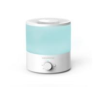 MEGAWISE 1.5L umidificatore di nebbia fredda per camera da letto, casa, ufficio e piante, diffusore di olio essenziale con uscita di nebbia regolabile, 25dB silenzioso ultrasonico, fino a 10 ore, faci