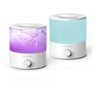 MegaWise Cool Mist Umidificatori per neonati, camera da letto, nursery, casa e ufficio | Vaporizzatore ultrasonico super silenzioso, grande ricarica superiore 2L, diffusore di olio essenziale, spegnim