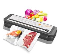 MegaWise potente ma compatta macchina sigillante sottovuoto (argento)