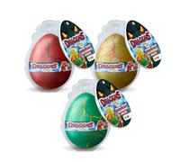 MEGGA EGG Set 3 Uova di Drago Magiche per Bambini 3+ - Gioco Educativo con Dinosauri che Si Schiudono in Acqua e Crescono - Buona Idea Regalo Giochi Bimba 4 Anni
