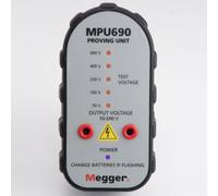 Megger 1001-561 Mpu690 Tester di Tensione Cinque Tensioni di Uscita Nominale, 50 V/100 V/230 V/400 V/690 V, 50 Hz CA