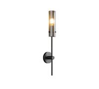 MEGHALI Moderna Applique da Parete a LED con Paralume in Vetro Applique da Parete in Rame Regolabile 3 Temperature di Colore per Soggiorno Camera da Letto corridoio Scala Cucina