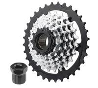 MEGHNA Ruota Libera elettrica 7/8 Marce, 11-28 Teeth/11-32 Teeth Screw On Multiple Freewheel (7S-11-32T)