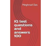 Meghnad Das IQ test questions and answers 100 (Tascabile)
