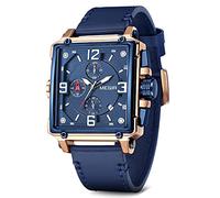 MEGIR ML2061G - Orologio analogico da uomo, con cronografo militare, al quarzo, con cinturino in pelle alla moda, per sport e lavoro d'affari Scarpette a strappo Voltaic 3 Velcro Fade - Bambini