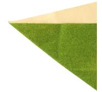 Meglio incollato alla base con colla spray o lattice bianco diluito con acqua