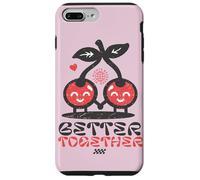 Meglio Insieme Carino Cherry Love Custodia per iPhone 7 Plus/8 Plus