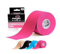 MEGLIO Nastro Kinesiologico, Rotolo 5m, Rosa, Impermeabile, K Tape