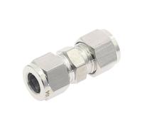 MeGLob 1 pz Diametro Variabile 3~12mm Tubo Doppia Ghiera Tubo Dritto Raccordo A Compressione Accoppiatore 304 Connettore Del Tubo In Acciaio Inox (Size : 12mm-14mm)