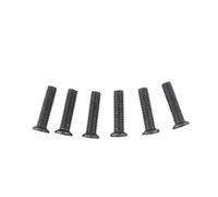 MeGLob 6 Pz Vite di Fissaggio M5/M6 22mm Filettatura Sinistra for 1/2 '' 3/8''Drill Chuck Shank Adattatore In Metallo Vite di Fissaggio strumenti a testa (Color : M6 22mm)