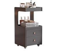 MegLob Carrello Per Salone Di Bellezza, Carrello Per Estetista Professionale Con Ruote, Carrello Per Postazione Di Lavoro Mobile Per Estetista, Carrello Portautensili Per Estetista,Black a