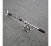 MegLob Kit Sterzo per Motore da Pesca alla Traina per Kayak con Elica in Alluminio Alimentato da Trapano Elettrico Portatile- Adatto per Zattere di Emergenza,Piccole Imbarcazioni E Canoe