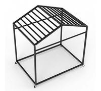 MegLob Porta del Tappetino da Yoga Mobile, Rack di Stoccaggio di Tappetini da Yoga, Carrello Organizzatore di Tappetino da Yoga A Grande capacità per Studio di Yoga,Black for 15 Mats