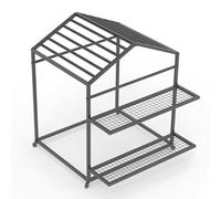 MegLob Porta del Tappetino da Yoga Mobile, Rack di Stoccaggio di Tappetini da Yoga, Carrello Organizzatore di Tappetino da Yoga A Grande capacità per Studio di Yoga,Black PRO for 13 Mats