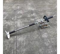 MegLob Propulsore Portatile in Metallo per Barche da Pesca E Kayak; Elica Alimentata da Trapano Elettrico con Morsetto E Supporto; Elica Manuale Orientabile Montata A Poppa