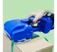 MegLob Reggiatrice Elettrica, Macchina Per Imballaggio Con Reggiatura Elettrica Portatile, Strumento Automatico Per Reggiatura, Macchina Automatica Per Reggiatura Alimentata A Batteria,2 batteries