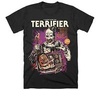 MEgLob Terrifier Joy Ride T-Shirt Black Graphic Unisex Tee Shirt XL