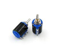 MegLob WXD3-12 1W 4K7 4.7K Ohm Potenziometro a Filo Avvolto multigiro di precisione Multi-Cerchio a 5 Anelli Resistenza di Ricambio