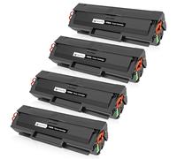MEGOFFICE 106A W1106A Toner nero compatibile per HP 106A Cartuccia toner compatibile per HP Laser 107W 107A 107R MFP 135WG 137FWG 135A 135R 135W 137FNW (4 nero)