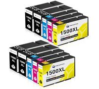 MEGOFFICE PGI-1500XL 1500XL Cartucce d'inchiostro compatibili per Canon PGI-1500 1500-XL Cartucce per Maxify MB2050 MB2150 MB2150 MB2350 MB2300 MB2000 MB2755 MB2750(Confezione da 10)
