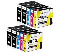 MEGOFFICE PGI-2500XL Cartucce d'inchiostro compatibili per Canon 2500 XL PGI 2500XL Cartucce per Maxify MB5050 MB5150 MB5450 MB5350 iB4150 MB4050 MB5155 MB5455 iB4000 MB5100 (10 Pack)