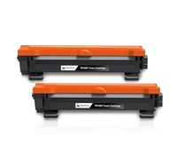 MEGOFFICE TN1050 Cartuccia Toner Compatibile per Brother TN1050 Toner per DCP-1510 DCP-1610W DCP-1612W DCP-1512 HL-1210W HL-1212W HL-1110 HL-1112 MFC-1810 MFC-1910W Stampante (2 Nero)